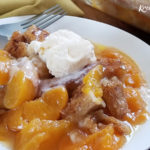Southern Peach Cobbler - The Kreative Life